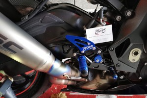 Pedane Arretrate AVDB BMW S1000RR / HP4 2015 - 2018