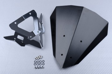 Windschild aus Eloxiertem Alu KAWASAKI Z650 2020 - 2026