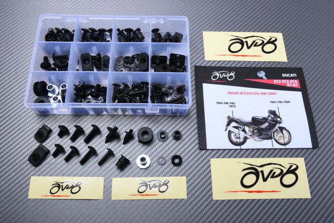 Spezifischer Schraubensatz AVDB für Verkleidungen DUCATI ST2 / ST3 / ST4 1997 - 2007
