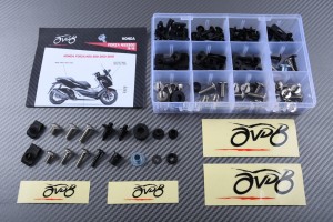 AVDB Specific Hardware / Complete Bolts & Screws Fairing Kit for HONDA FORZA 125 / 300 2013 - 2021