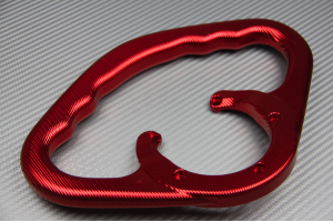 Anodized aluminum passenger hand grip SUZUKI