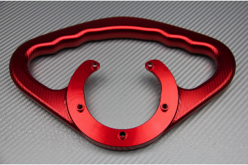 Anodized aluminum passenger hand grip SUZUKI