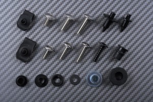 Kit de tornillos AVDB complementario para carenados KAWASAKI ZX6R 2009 - 2012