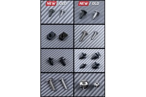 AVDB complementary Hardware / Bolts & Screws Kit for Fairing KAWASAKI NINJA ZX7R 1996 - 2003