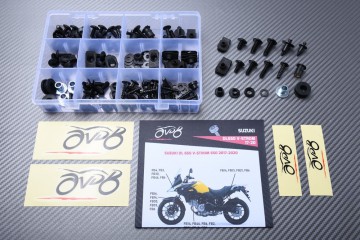 Kit de visserie AVDB spécifique pour carénages SUZUKI VSTROM 650 DL650 2017 - 2020