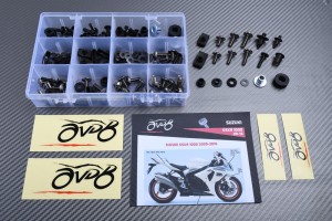 Spezifischer Schraubensatz AVDB für Verkleidungen SUZUKI GSXR 1000 2009 - 2016