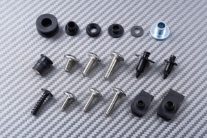 Kit de visserie AVDB spécifique pour carénages YAMAHA YZF R6 2008 - 2016