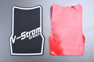 Adhesive tank side traction pads SUZUKI VSTROM 250 2017 - 2019