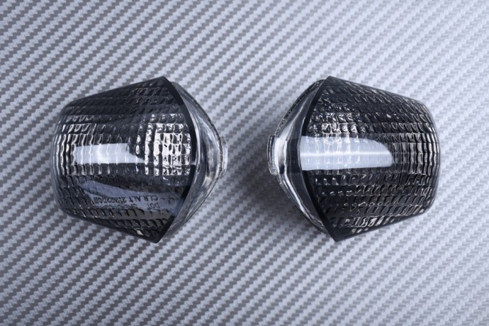 Pair of Front Turn Signals Lenses HONDA CBR 600 F / F1 1991 - 1994