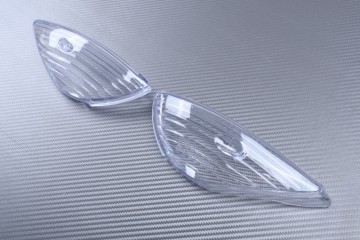 Pair of Rear Turn Signals Lenses HONDA CBF 600 500 2004 - 2007 SH 125 2001 - 2003