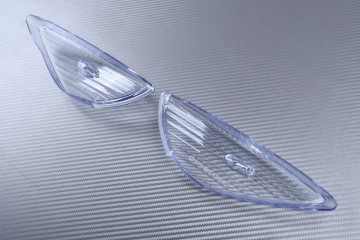 Pair of Rear Turn Signals Lenses HONDA CBF 600 500 2004 - 2007 SH 125 2001 - 2003