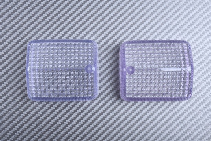 Pair of Rear Turn Signals Lenses HONDA CBR 600F / CBR 1000F / AFRICA TWIN / TRANSALP / DOMINATOR / CB 125 250 500