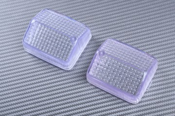 Pair of Rear Turn Signals Lenses HONDA CBR 600F / CBR 1000F / AFRICA TWIN / TRANSALP / DOMINATOR / CB 125 250 500