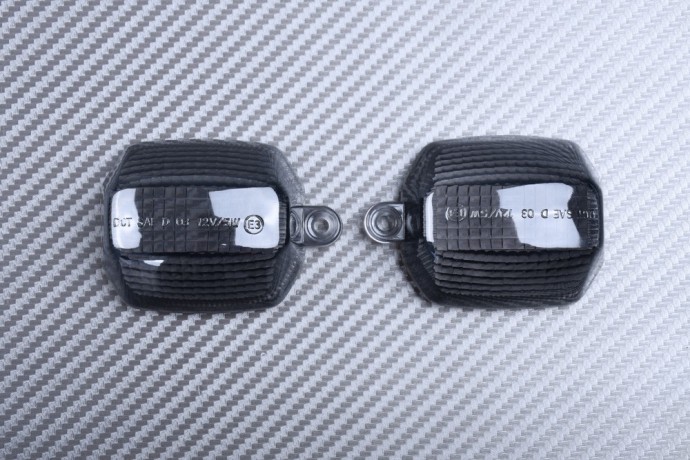 Pair of Rear Turn Signals Lenses YAMAHA YZF R1 R6 1998 - 2002 / FAZER 600 1000 FZS / YZF 600 750 1000 / FZR 600 / TRX