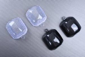Paire de caches clignotants arrière YAMAHA YZF R1 R6 1998 - 2002 / FAZER 600 1000 FZS / YZF 600 750 1000 / FZR 600 / TRX