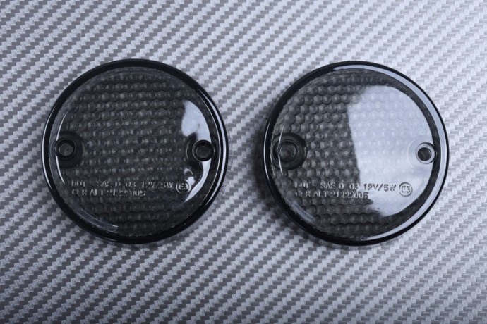Pair of Front Turn Signals Lenses HONDA SHADOW 600 1100 / MAGNA 750