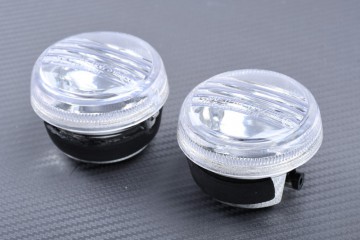 Pair of Rear Turn Signals Lenses SUZUKI INTRUDER 800 1500 1600 1800 VOLUSIA MARAUDER BOULEVARD 2001 - 2018 2001 - 2011