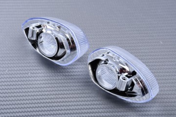 Pair of Rear Turn Signals Lenses Many YAMAHA