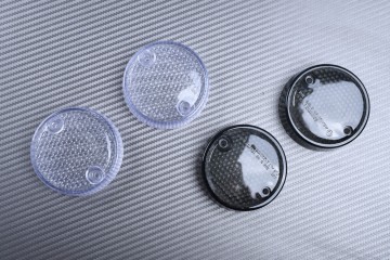 Paire de caches clignotants arrière HONDA SHADOW 600 1100 / MAGNA 750