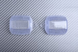 Pair of Rear Turn Signals Lenses KAWASAKI ZX6R ZX7R ZX9R 1994 - 2002 / ZXR 400 750 / ZZR 250