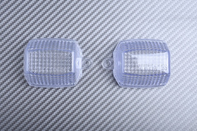 Pair of Rear Turn Signals Lenses KAWASAKI ZR7 N & S / GPX 250 / GPZ 500 / KLE 500 / KLR 650