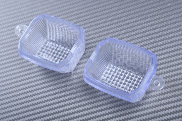 Pair of Rear Turn Signals Lenses KAWASAKI ZR7 N & S / GPX 250 / GPZ 500 / KLE 500 / KLR 650
