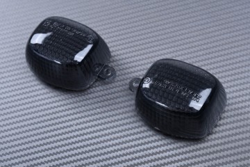 Pair of Rear Turn Signals Lenses KAWASAKI Z750 / Z1000 / ZX6R / ZX9R / ZX12R 1998 - 2006