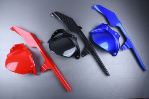 Garde boue arrière avec pare chaîne YAMAHA YZF R1 2009 - 2014