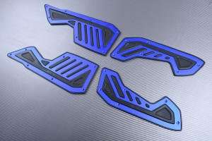 Set poggiapiedi anteriori + posteriori YAMAHA NMAX 125 155 2020 - 2021