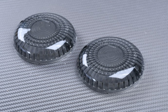 Pair of Rear Turn Signals Lenses YAMAHA VMAX / VIRAGO / ROYAL STAR / DRAGSTAR / WILDSTAR / XV XVZ XVS