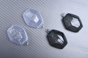 Pareja de cristales traseros SUZUKI BANDIT 600 1200 / SV 650 1000 2003+ / GSXR 600 750 1000 / VSTROM 650 1000 / DRZ 400