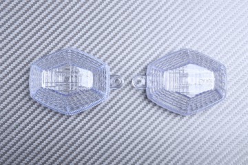 Pair of Rear Turn Signals Lenses SUZUKI BANDIT 600 1200 / SV 650 1000 2003+ / GSXR 600 750 1000 / VSTROM 650 1000 / DRZ 400