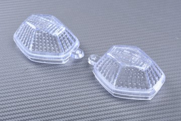 Pair of Rear Turn Signals Lenses SUZUKI BANDIT 600 1200 / SV 650 1000 2003+ / GSXR 600 750 1000 / VSTROM 650 1000 / DRZ 400