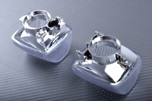 Pair of Rear Turn Signals Lenses HONDA CBR 900RR / VFR 400 750 / NTV 600 650 / CB 350 400 450 / XBR 500 / NR 750