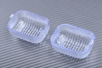 Pair of Rear Turn Signals Lenses DUCATI MONSTER 1993-1999 / SBK 748 916 996 998 / SUPERSPORT 620 750 800 900 1000