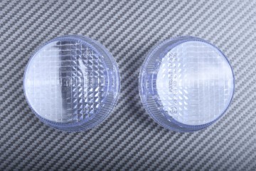 Pair of Rear Turn Signals Lenses HONDA CB 1100 / SHADOW 125 600 750 1100 / VTX 1300 1800 / FURY
