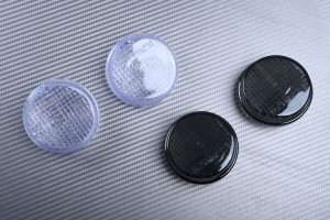 Pair of Rear Turn Signals Lenses HONDA CB 1100 / SHADOW 125 600 750 1100 / VTX 1300 1800 / FURY