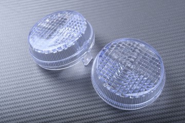 Pair of Rear Turn Signals Lenses KAWASAKI VULCAN VN 1600 2003 - 2006 / VN 2000 2004 - 2010