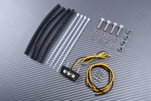 Portamatrícula específico AVDB KAWASAKI NINJA 300 R / Z250 / Z300 2013 - 2018