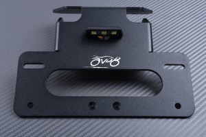 Specific License Plate Holder AVDB KAWASAKI NINJA 300 R / Z250 / Z300 2013 - 2018