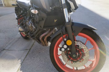 Rejilla protectora del radiador AVDB YAMAHA MT07 / MT07 TRACER / XSR 700 / XTZ 700 2014 - 2020