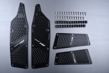 Set poggiapiedi anteriori + posteriori KYMCO AK 550 2017 - 2020