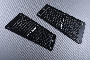 Set poggiapiedi anteriori + posteriori KYMCO AK 550 2017 - 2020