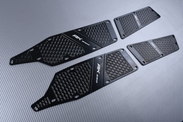 Set poggiapiedi anteriori + posteriori KYMCO AK 550 2017 - 2020
