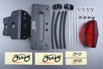 Specific License Plate Holder AVDB KAWASAKI KLX 125 / 150 / D TRACKER 2005 - 2021