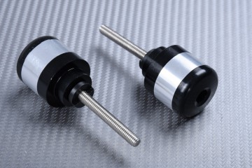 Pair of bar end caps specific for many TRIUMPH