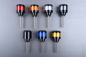 Pair of bar end caps specific for many TRIUMPH