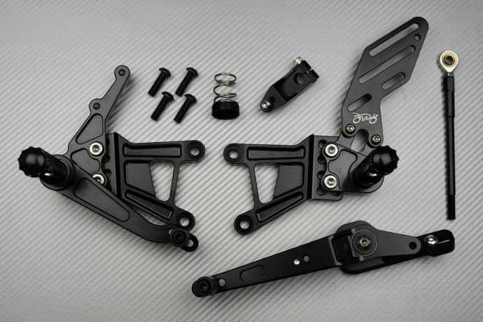 Commandes reculées AVDB BMW S1000RR / HP4 2009 - 2014