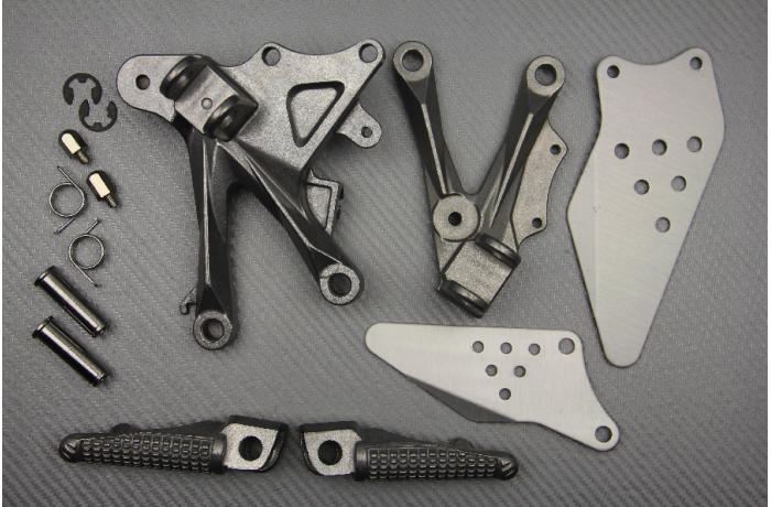 Fußrastenanlage Vorne KAWASAKI ZX10R 06 / 10