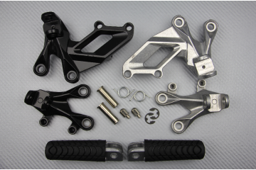 Pareja de estriberas reposapiés delanteras KAWASAKI ZZR 1400 2006 - 2020